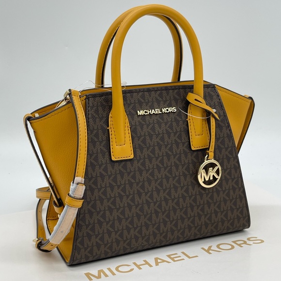 Michael Kors Avril Small TZ Satchel Bag - Picture 3 of 10